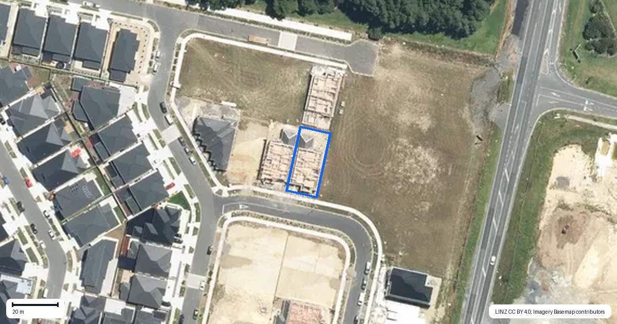 Property context map for 5 Knockanara Drive, Flat Bush, Auckland