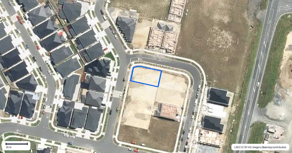 Property context map for 6 Crossgar Road, Flat Bush, Auckland