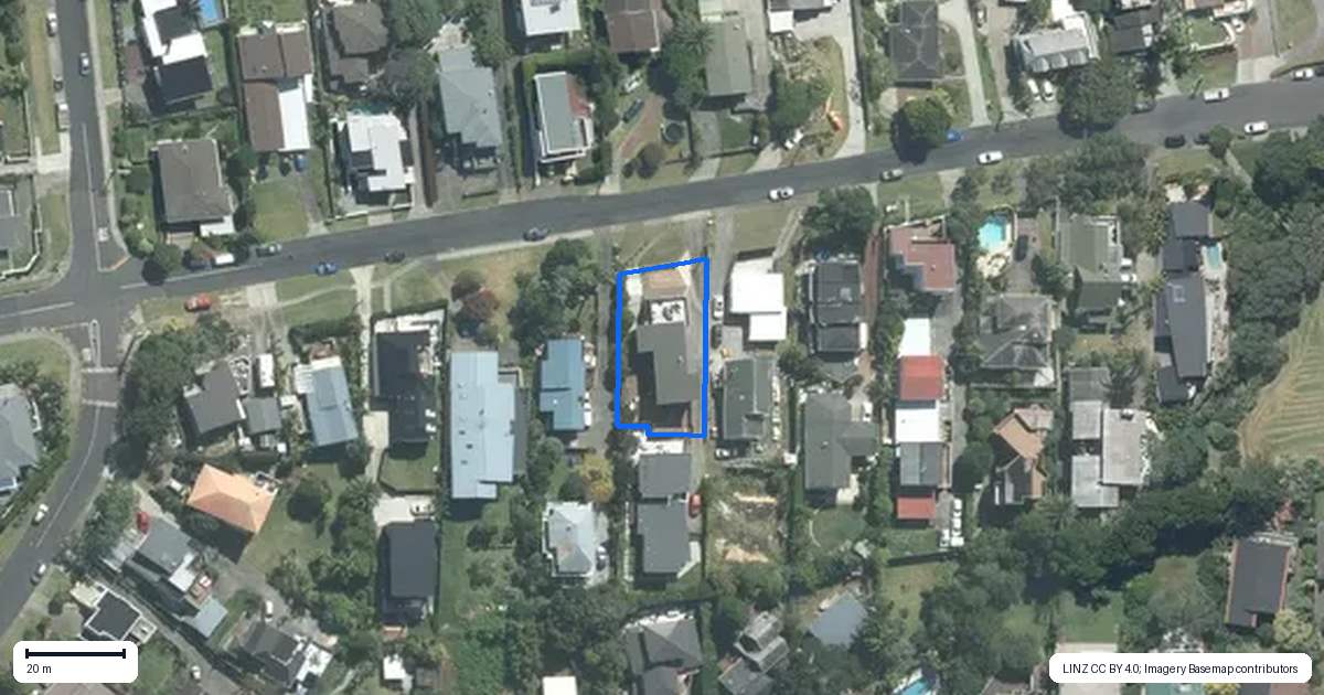 Property context map for 35 Masterton Road, Rothesay Bay, Auckland