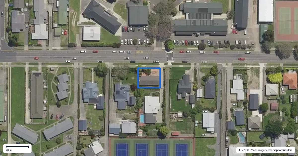 Property context map for 57A Goulstone Road, Whakatane