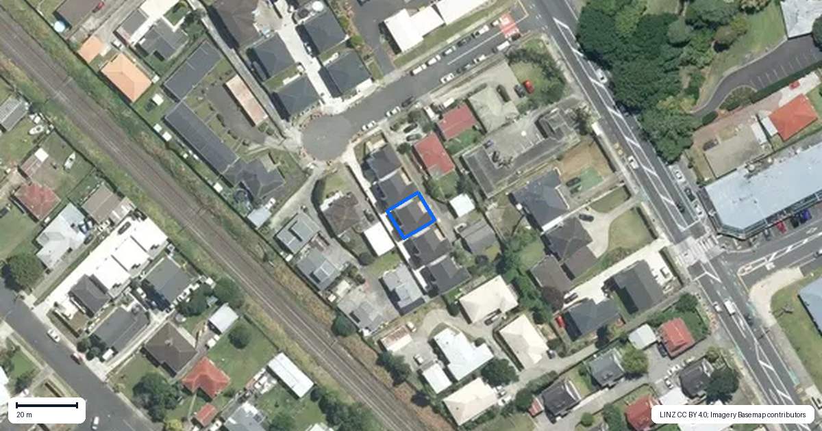 Property context map for 4C Woodside Road, Manurewa, Auckland