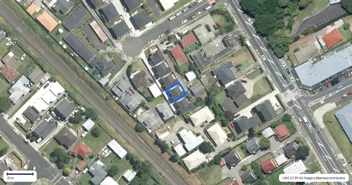 Property context map for 4D Woodside Road, Manurewa, Auckland