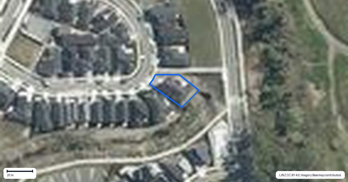 Property context map for 19 Matahae Crescent, Wainui