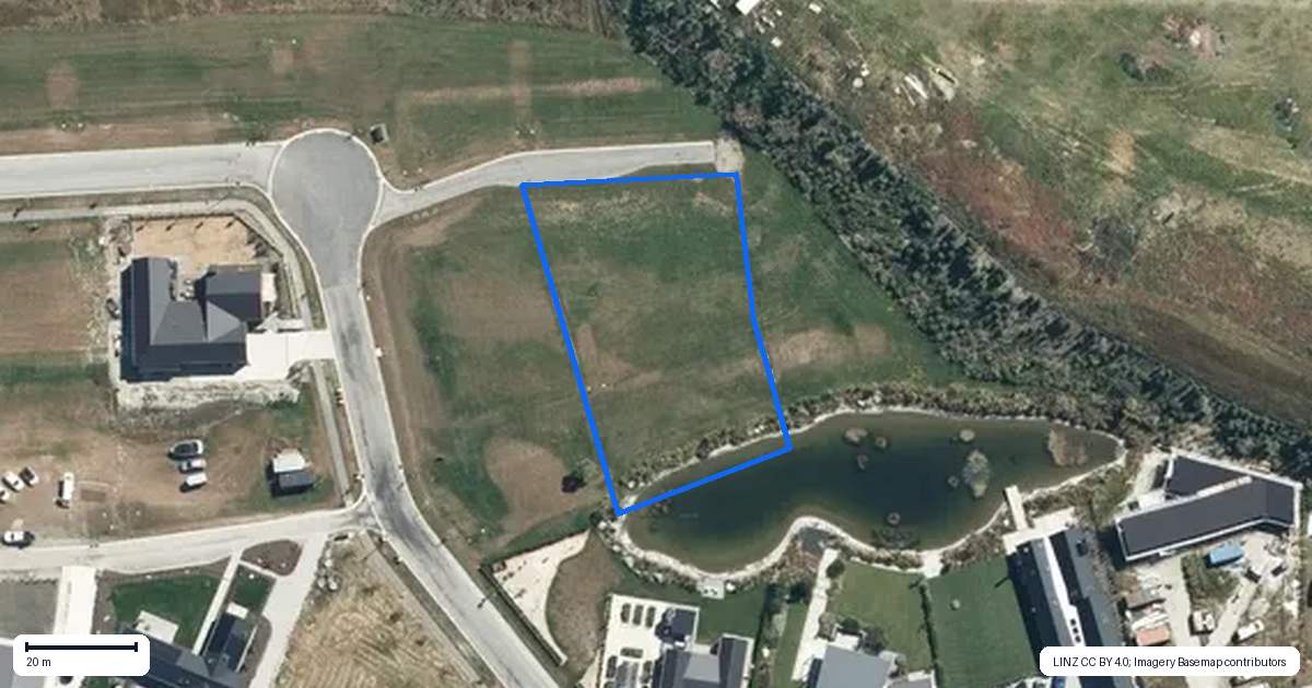 Property context map for 2 Tarata Way, Lower Shotover, Queenstown