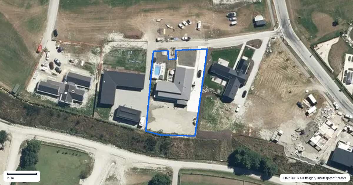 Property context map for 3 Mara Way, Lower Shotover, Queenstown
