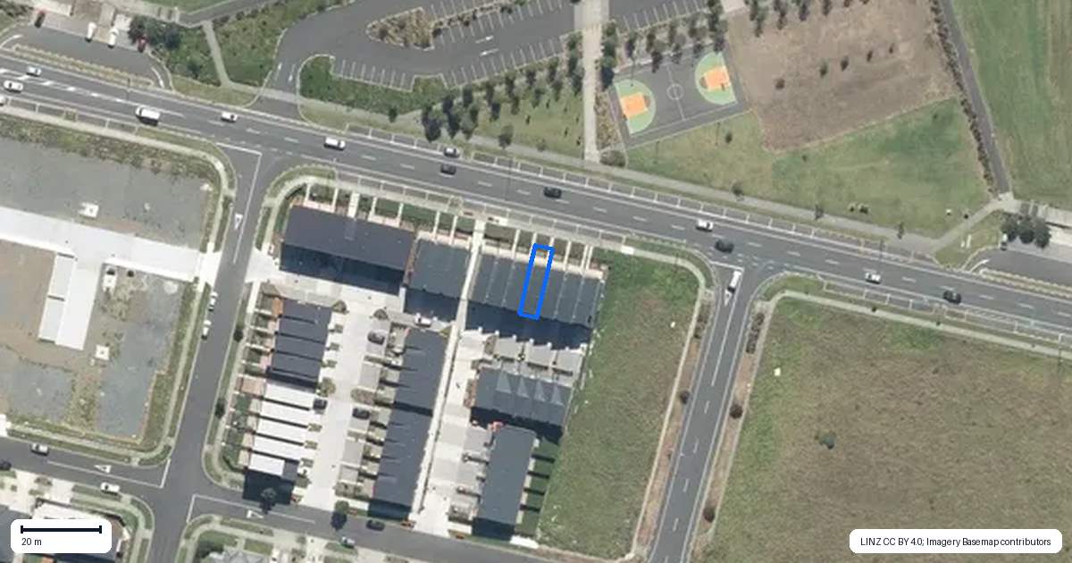 Property context map for 43 Flat Bush School Road, Flat Bush, Auckland
