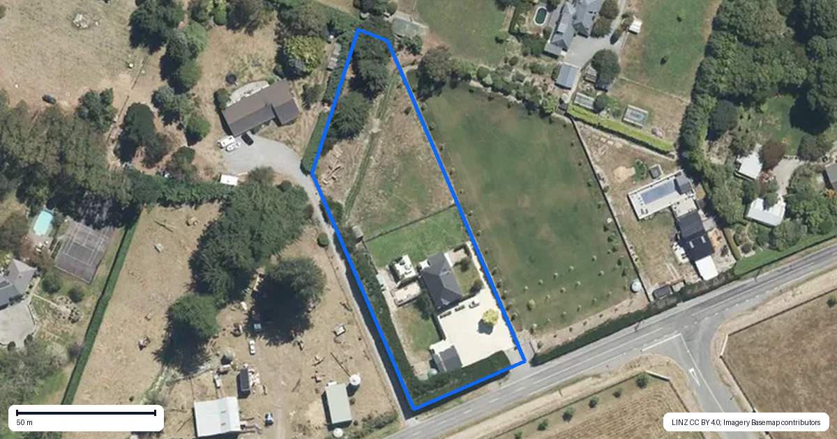 Property context map for 113 McHughs Road, Swannanoa