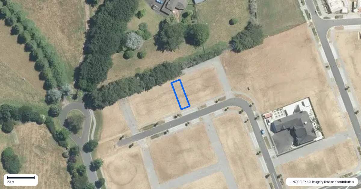 Property context map for 15 Yellow Pear Lane, Karaka, Papakura