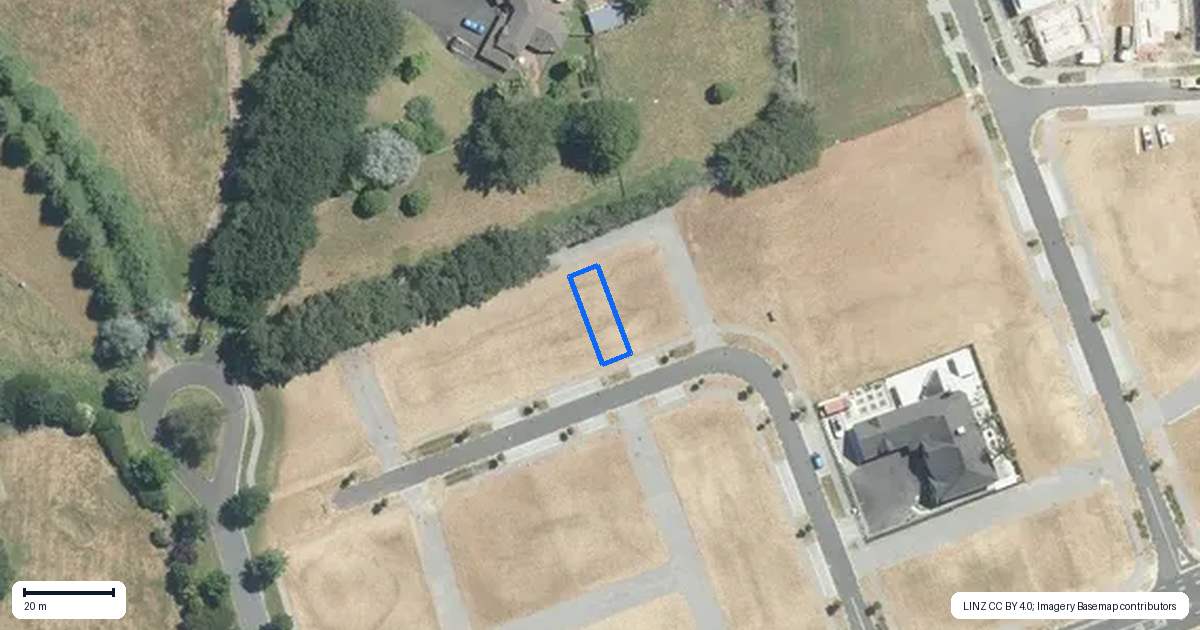 Property context map for 11 Yellow Pear Lane, Karaka, Papakura