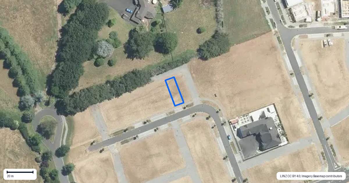 Property context map for 9 Yellow Pear Lane, Karaka, Papakura