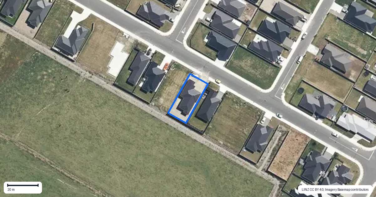 Property context map for 35 Stackwood Avenue, Woodend