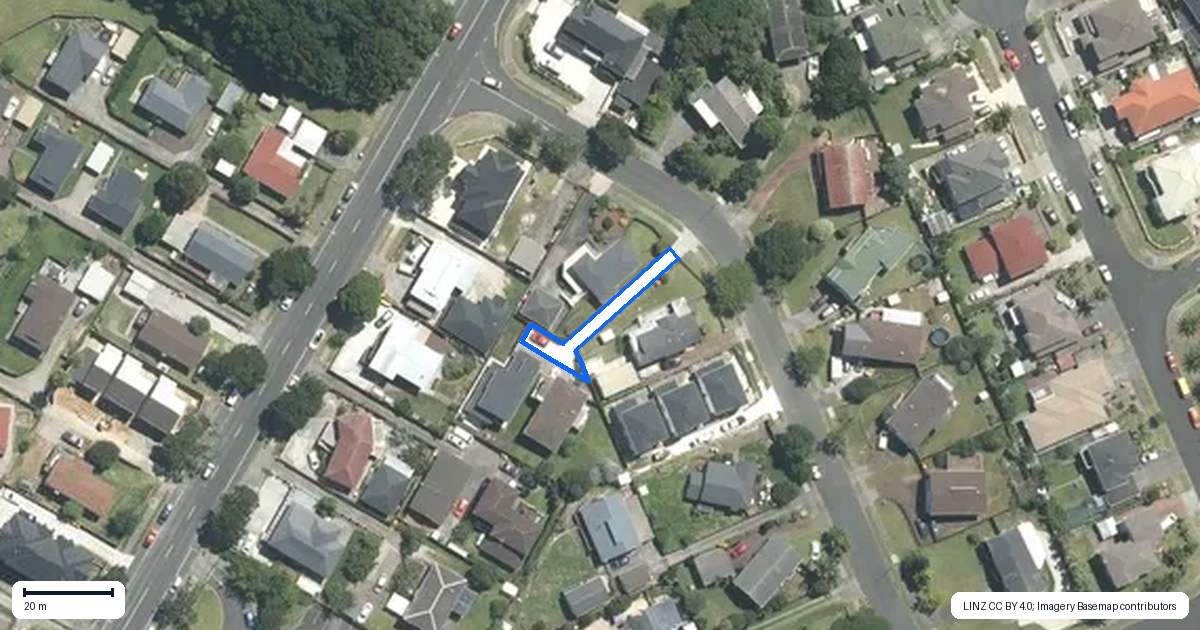 Property context map for 170 Ransom Smyth Drive, Goodwood Heights, Auckland
