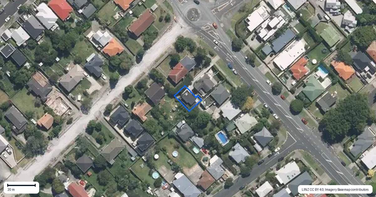 Property context map for 128 Garnet Road, Westmere, Auckland