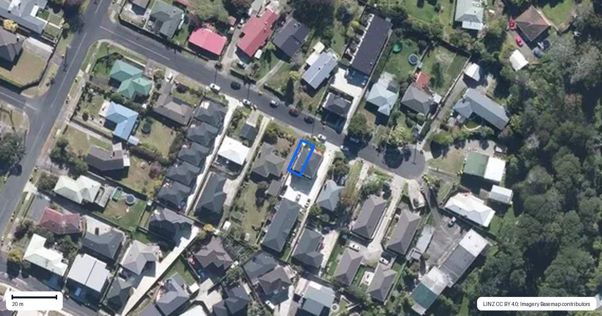 Property context map for 7A Valron Road, Te Atatu South, Auckland