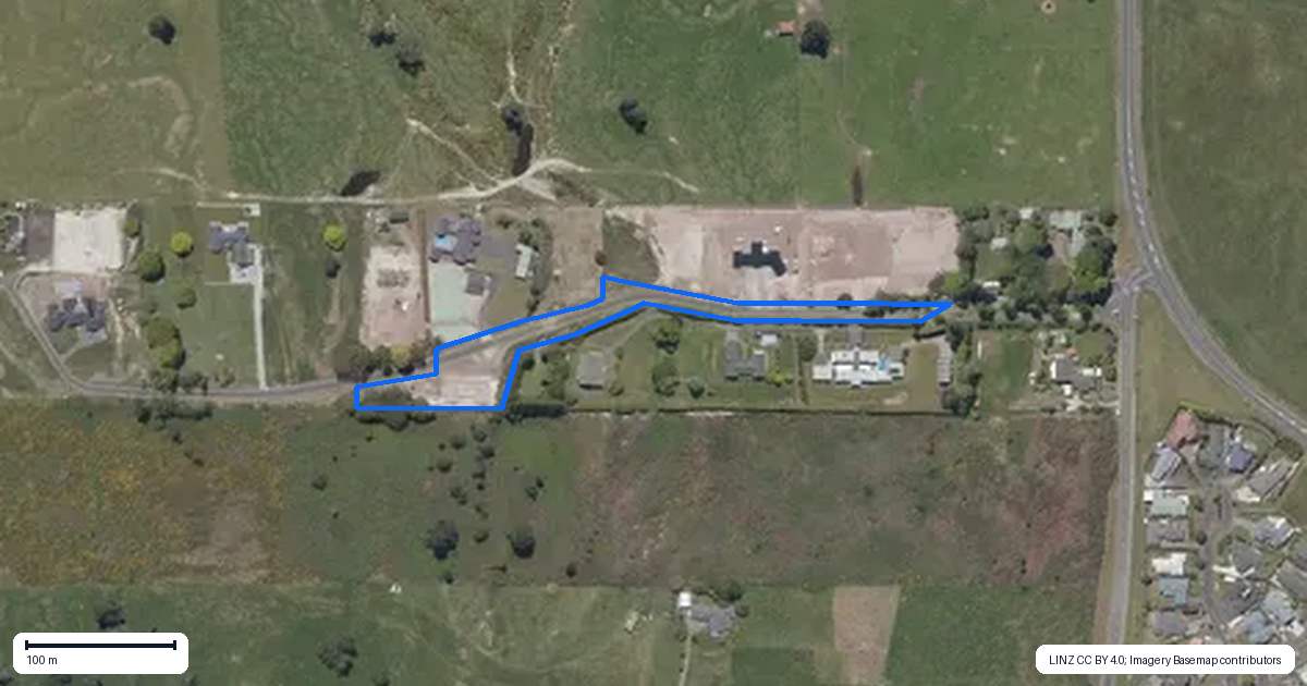 Property context map for 19 Walnut Lane, Nukuhau, Taupo