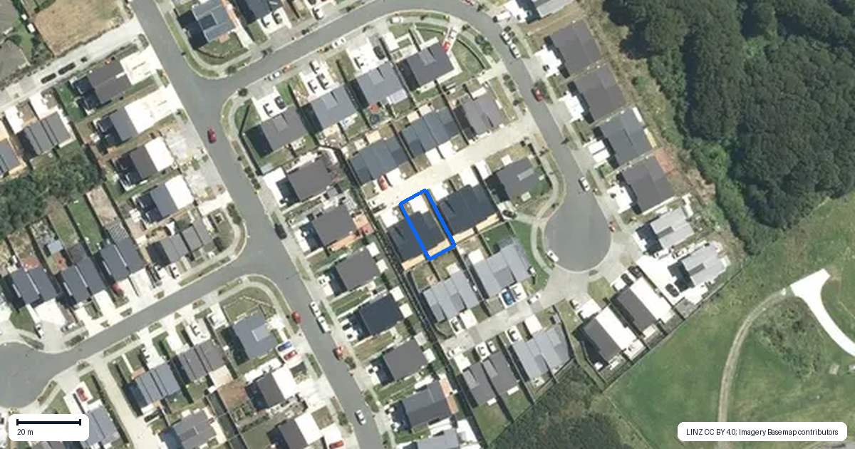 Property context map for 15A Poruru Close, Papakura
