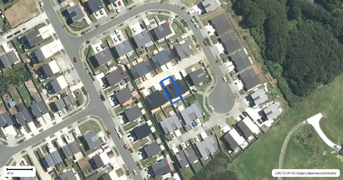Property context map for 17B Poruru Close, Papakura
