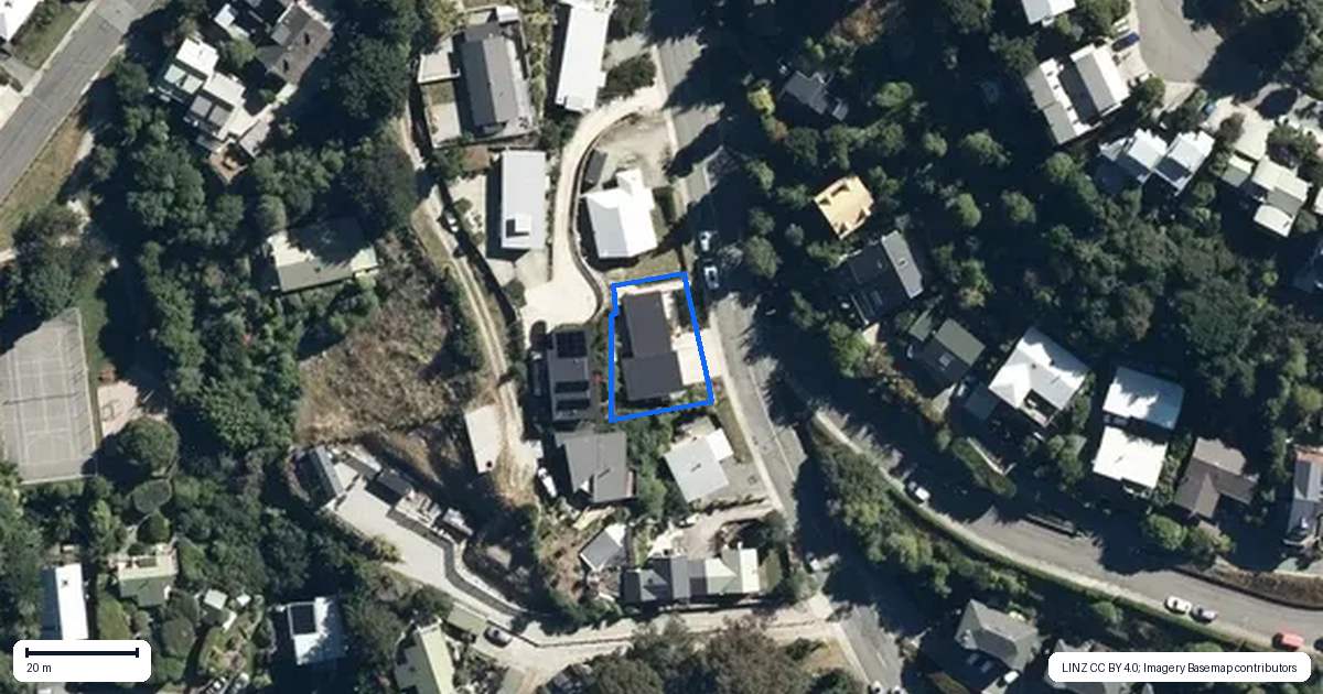 Property context map for 242 Fernhill Road, Sunshine Bay, Queenstown