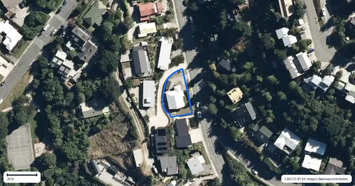 Property context map for 236 Fernhill Road, Sunshine Bay, Queenstown
