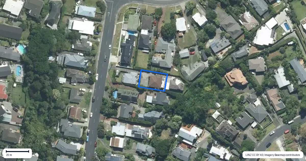 Property context map for 10B Matipo Road, Mairangi Bay, Auckland