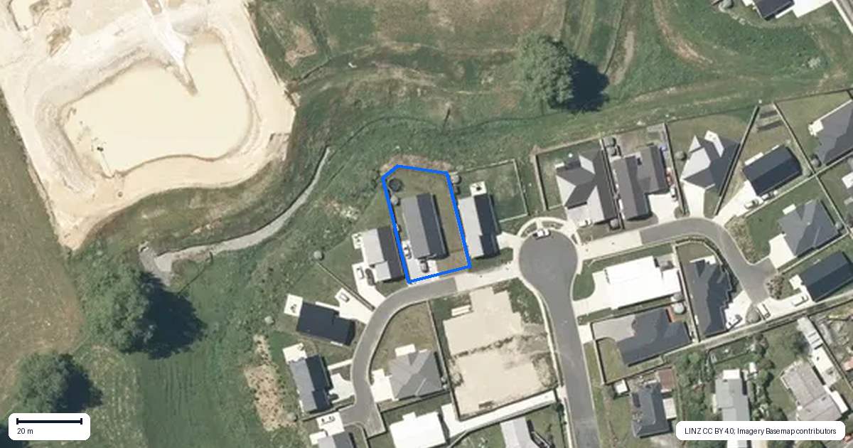 Property context map for 130 Reservoir Street, Putaruru