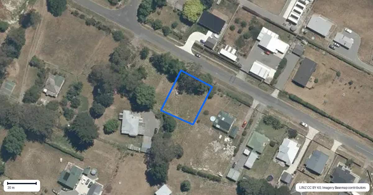 Property context map for 14B Knorp Street, Otane