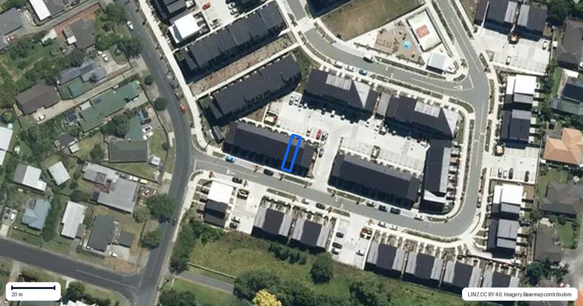 Property context map for 16 Selo Street, Glen Eden, Auckland