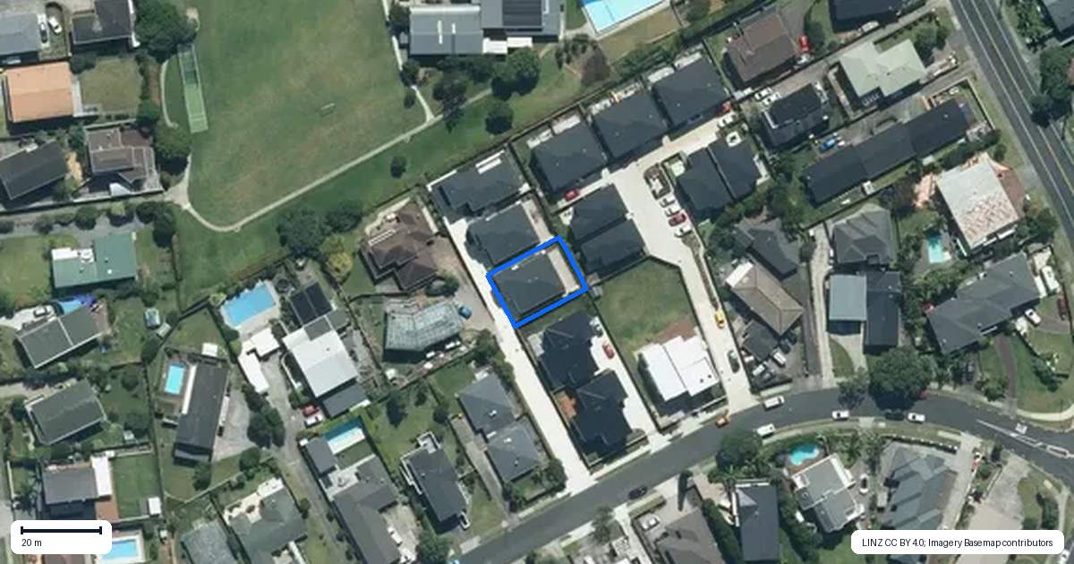 Property context map for 15A Gulf Crest, Bucklands Beach, Auckland