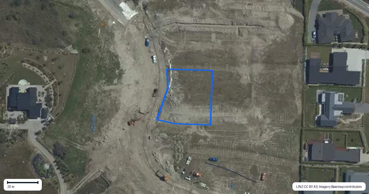 Property context map for 92 West Meadows Drive, Wanaka