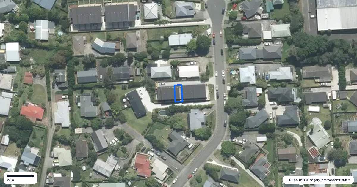 Property context map for 5/18 Ludlow Terrace, Totara Vale, Auckland