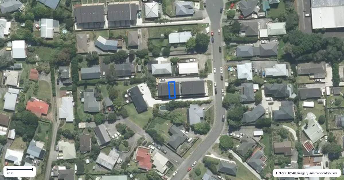 Property context map for 6/18 Ludlow Terrace, Totara Vale, Auckland