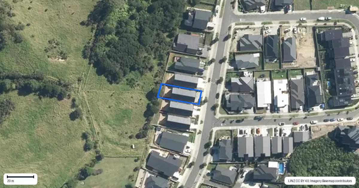 Property context map for 41 Pacific Heights Road, Orewa