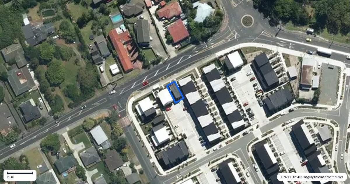 Property context map for 1/478 West Coast Road, Glen Eden, Auckland