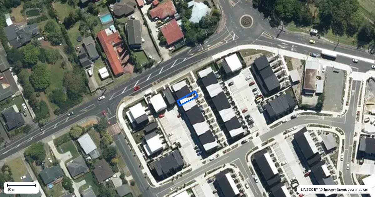 Property context map for 3/476 West Coast Road, Glen Eden, Auckland