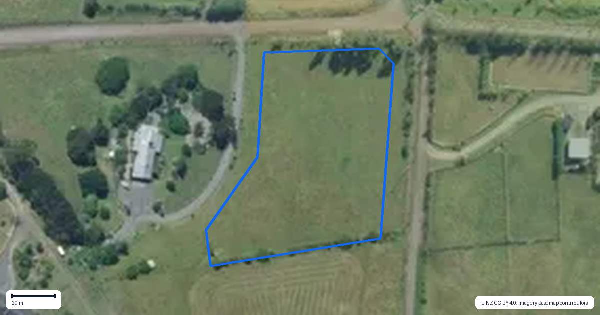 Property context map for 124A Montrose Road, Kerikeri
