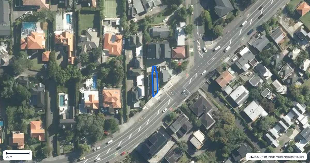 Property context map for 3/748 Remuera Road, Remuera, Auckland