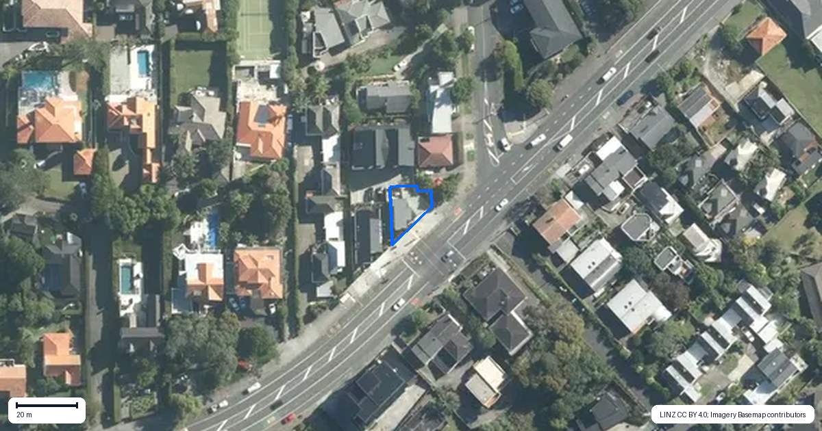 Property context map for 5/748 Remuera Road, Remuera, Auckland