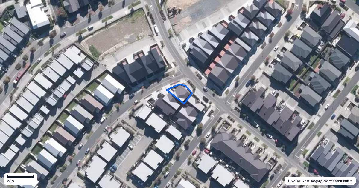 Property context map for 3A Waterlily Street, Hobsonville, Auckland