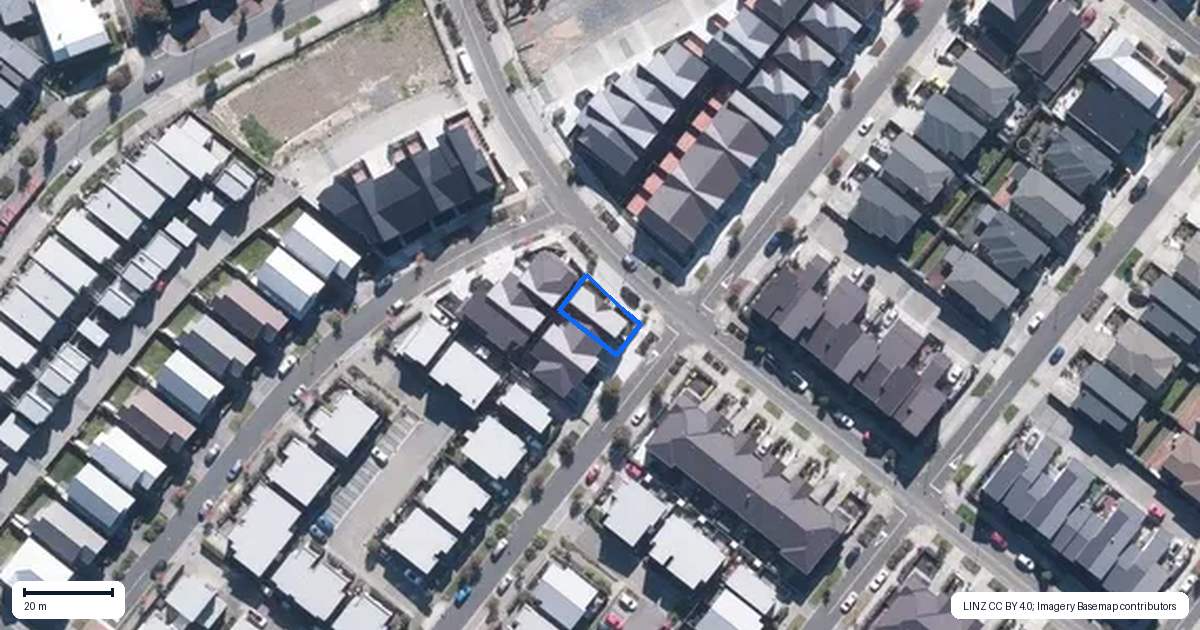Property context map for 3B Waterlily Street, Hobsonville, Auckland