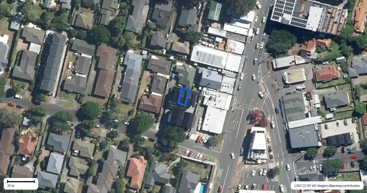 Property context map for 6/1D Orakau Avenue, Epsom, Auckland