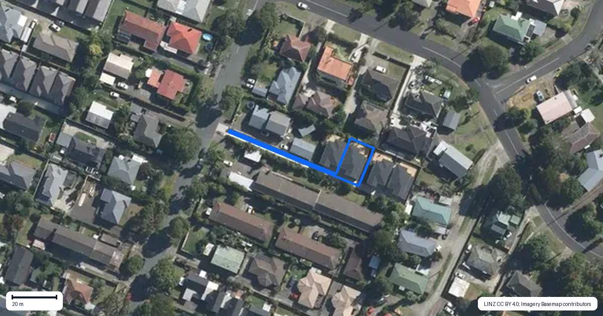 Property context map for 15B Koromiko Street, New Lynn, Auckland