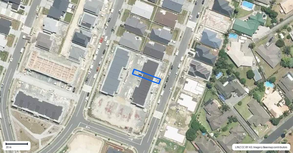 Property context map for 85 Waituarua Drive, Takanini, Auckland