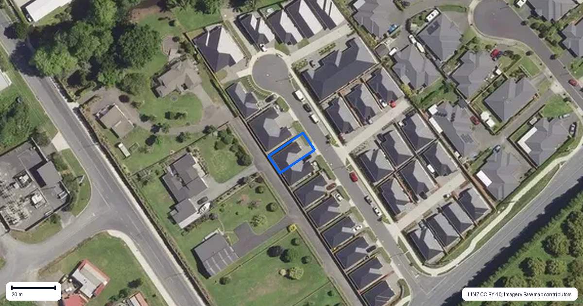 Property context map for 15 Matuku Place, Katikati