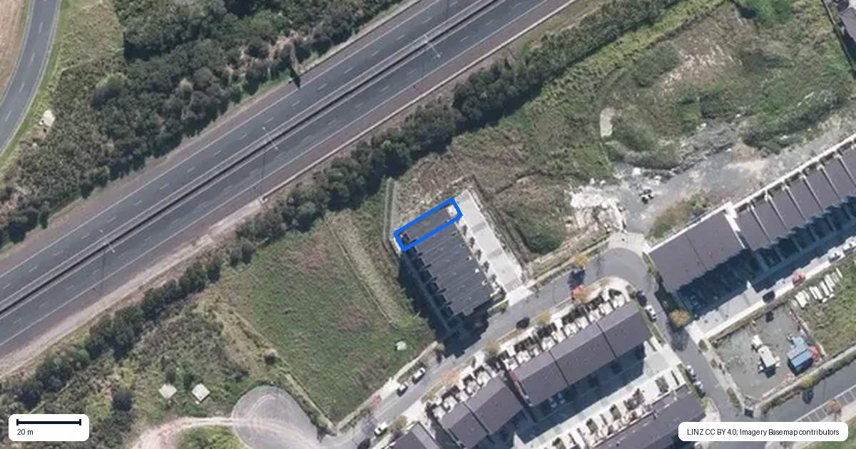 Property context map for 13 Rakau Road, Hobsonville, Auckland