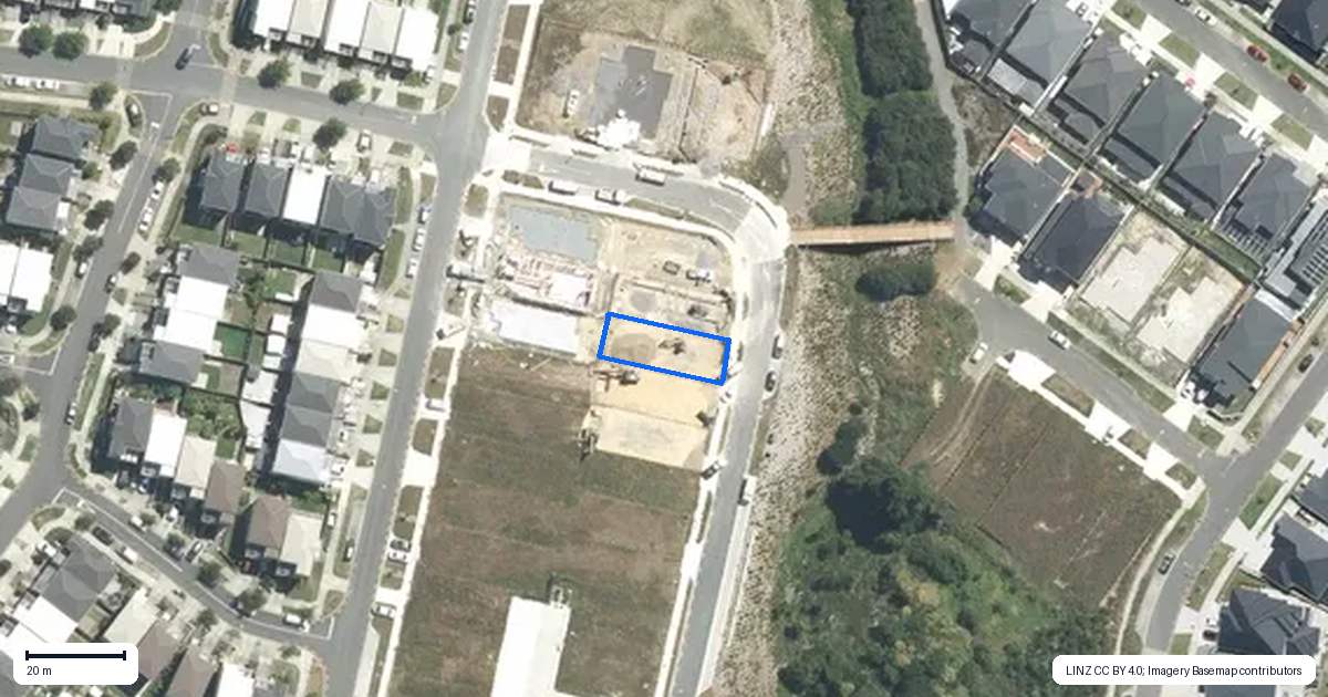 Property context map for 7 Sagitta Drive, Flat Bush, Auckland