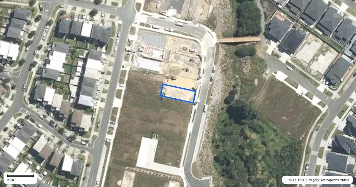 Property context map for 11 Sagitta Drive, Flat Bush, Auckland