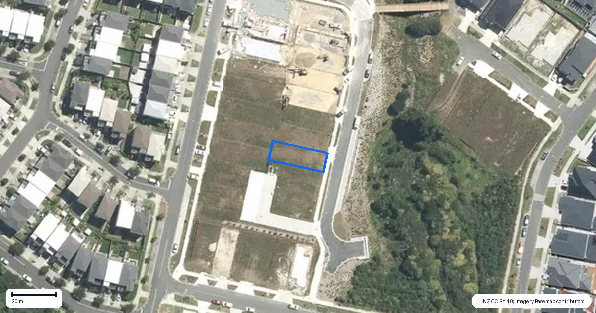 Property context map for 17 Sagitta Drive, Flat Bush, Auckland