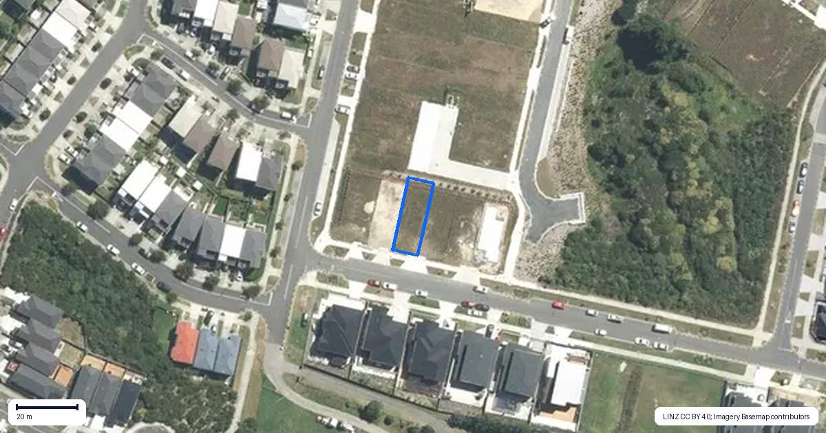 Property context map for 6 Elevation Street, Flat Bush, Auckland