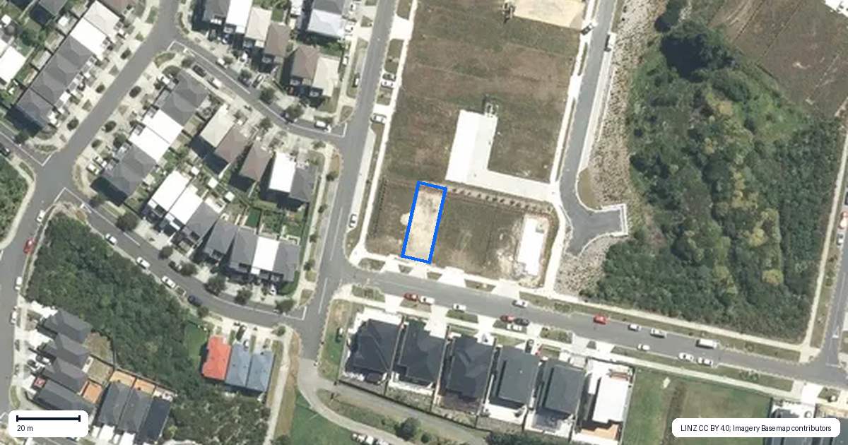 Property context map for 4 Elevation Street, Flat Bush, Auckland