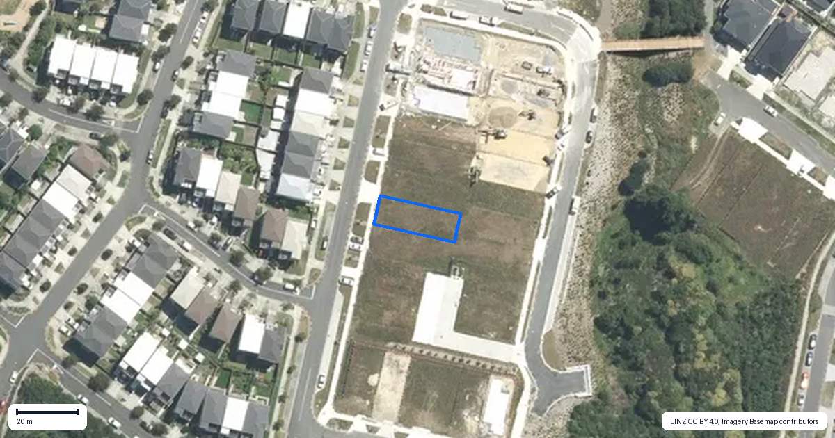 Property context map for 44 Adamson Road, Flat Bush, Auckland